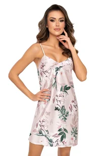 Koszulka Nelly Dark Beige (Rozmiar 36) - Bielizna nocna - miniaturka - grafika 1