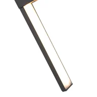 Lampy ogrodowe - QAZQA Nowoczesna lampa ścienna zewnętrzna czarna w komplecie z LED IP54 - Jamal - miniaturka - grafika 1