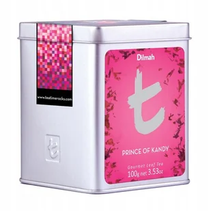 ﻿Dilmah Herbata Czarna T-Seria Prince of Kandy 100g Liść Liściasta PUSZKA - Herbata - miniaturka - grafika 1