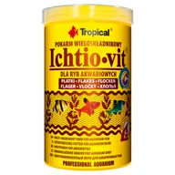 Pokarm dla ryb - Tropical Ichtio-Vit w płatkach pokarm podstawowy w płatkach dla rybek 1000ml/200g - miniaturka - grafika 1