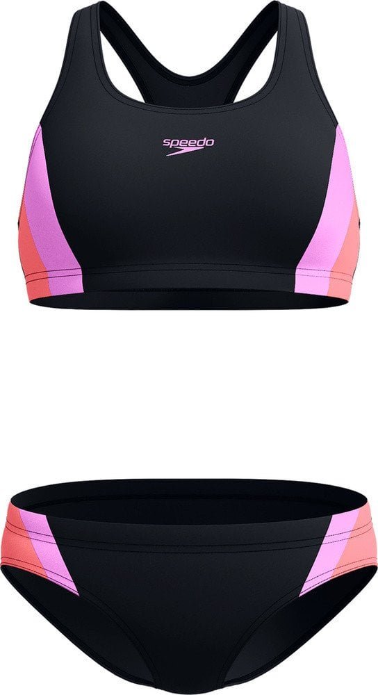 Damski Strój Kąpielowy Clrblck Splce 2.0 2pc Af blue/black rozmiar 38