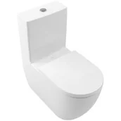 Miski WC - Villeroy & Boch Subway 3.0 miska WC kompaktowa stojąca bez kołnierza CeramicPlus Weiss Alpin 4672T0R1 - miniaturka - grafika 1