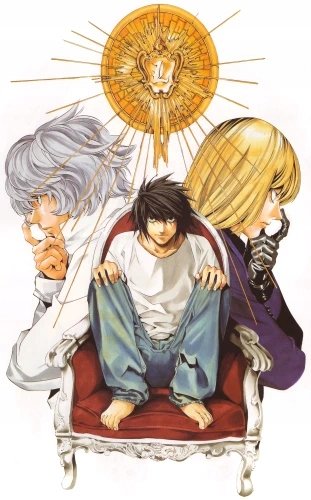 Plakat Anime Death Note DN_108 A1+ Custom Manga