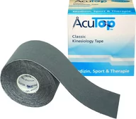 Apteczki i materiały opatrunkowe - Oryginal Kinesiology Tape AcuTop gray - NIEMIECKA JAKOŚĆ - niska cena (acutop szary) - miniaturka - grafika 1