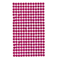 Zabawki kreatywne - Dalprint Kryształki samoprzylepne DPCRAFT 6mm, 260 szt. - fuchsia AB224DLP - miniaturka - grafika 1