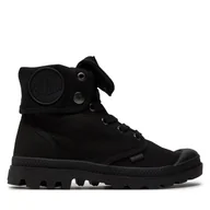 Botki damskie - Trapery Palladium Baggy 92353060M Czarny - miniaturka - grafika 1