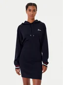 Sukienki - Guess Sukienka dzianinowa V5BK01 Z1152 Granatowy Regular Fit - miniaturka - grafika 1