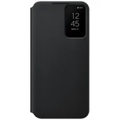Etui i futerały do telefonów - Samsung Etui Smart Clear View Cover do Galaxy S22+ EF-ZS906CBEGEE Czarny - miniaturka - grafika 1