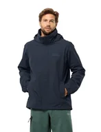Kurtki męskie - Jack Wolfskin Stormy Point 2l Jkt M Kurtka Mężczyźni, niebieski (Night Blue), 4XL - miniaturka - grafika 1
