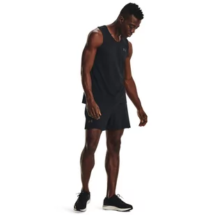 Męskie spodenki do biegania Under Armour LAUNCH ELITE 5'' SHORT - czarne - UNDER ARMOUR - Spodnie sportowe męskie - miniaturka - grafika 1