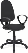 Fotele i krzesła biurowe - Krzesło biurowe Nowy Styl Czarne - miniaturka - grafika 1