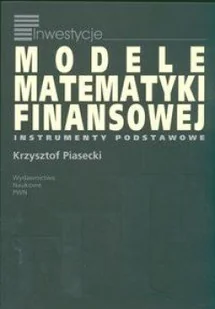 Modele matematyki finansowej - Ekonomia - miniaturka - grafika 1
