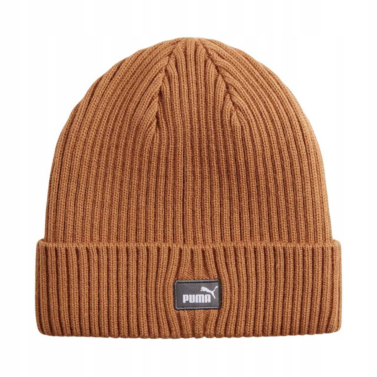 Czapka Puma Classic Cuff Beanie jasny brąz 024826 05 Senior