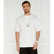 Koszulki męskie - HUGO T-shirt Asil HUGO X LES BENJAMINS | Relaxed fit - miniaturka - grafika 1