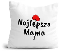 Gadżety dla niej i dla niego - Poduszka na Dzień Mamy Najlepsza mama - miniaturka - grafika 1