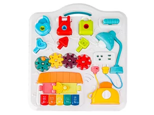 Edukacyjny Interaktywny Stolik Dla Dzieci, Pianinko, Klocki, Melodie - Zabawki interaktywne dla dzieci - miniaturka - grafika 4