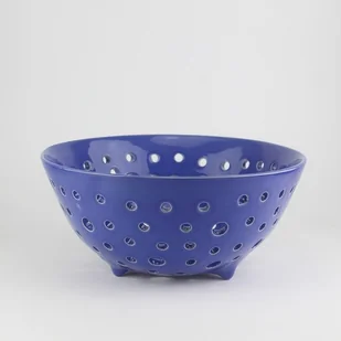Ceramiczny durszlak na owoce duży - Miski i półmiski - miniaturka - grafika 1