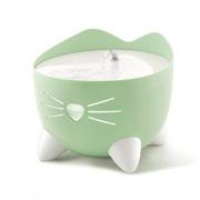 Miski dla kotów - Catit - Pixi Fountain - fontanna poidło dla kota 2,5 l kolor zielony jasny - miniaturka - grafika 1