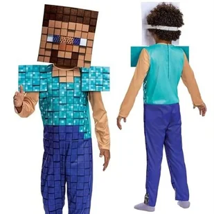 Strój karnawałowy DISGUISE Minecraft Steve 109 -126 cm - Stroje karnawałowe - miniaturka - grafika 1
