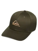 Czapki damskie - Quiksilver Czapka z daszkiem Decades AQYHA04002 Khaki - miniaturka - grafika 1