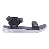Sandały męskie - Sandały Hi-tec Hico 92800598382 czarne - miniaturka - grafika 1