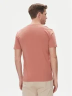 Koszulki męskie - lee Męskie T-Shirt LEE-112364539 Pink Różowy - miniaturka - grafika 1