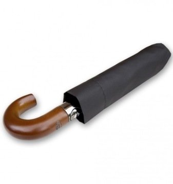 F.P.Parasol MP330 parasol automatyczny męski składany z pokrowcem czarny