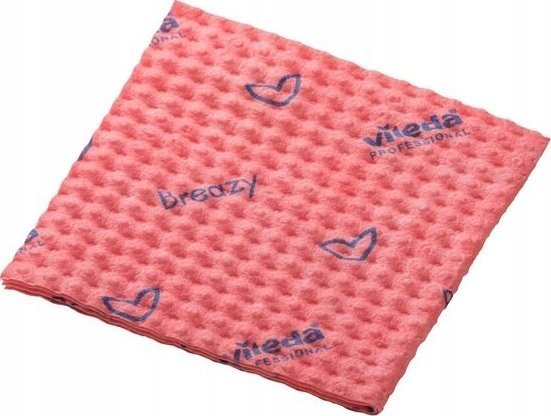 Vileda Vileda Åcierka NewBreazy 25 szt. 35x35 cm czerwona