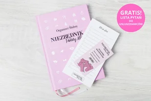 Zestaw Organizer Ślubny - Oprawa Książkowa - Kalendarze - miniaturka - grafika 1
