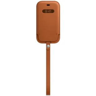Apple Skórzany futerał z MagSafe do iPhonea 12 mini naturalny brąz MHMP3ZM/A - Etui i futerały do telefonów - miniaturka - grafika 1