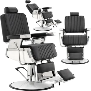 Barber King Fotel fryzjerski barberski hydrauliczny do salonu fryzjerskiego barber shop Heron Barberking w 24H PRE-K12-ENZO-9130C - Fotele fryzjerskie - miniaturka - grafika 1