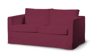 Dekoria pl pl Pokrowiec na sofę Karlstad 2-osobową nierozkładaną długi Plum śliwkowy) 165 x 89 x 64 cm Cotton Panama 618-702-32 - Pokrowce na meble - miniaturka - grafika 1