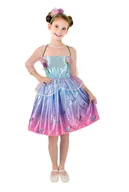 Stroje karnawałowe - STRÓJ BARBIE WIOSNA LICENCJA-128 - miniaturka - grafika 1