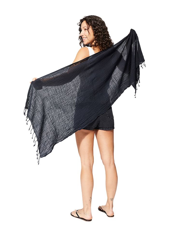 Aller Simplement Szal w kolorze granatowym - 180 x 50 cm