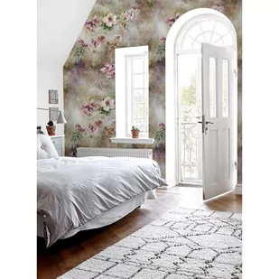 Tapeta flizelina Liście i kwiaty 208x146 cm + klej - Tapety - miniaturka - grafika 1