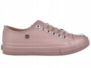 BUTY damskie BIG STAR trampki NN274291 pudrowy róż 39 - Moda i Uroda OUTLET - miniaturka - grafika 1