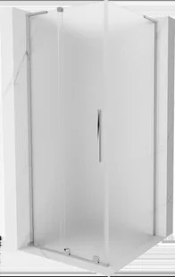 Mexen Velar L kabina prysznicowa rozsuwana 90x90 cm, szron, chrom - 871-090-090-33-01 - Kabiny prysznicowe - miniaturka - grafika 1
