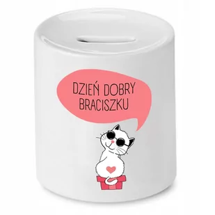 SKARBONKA DLA BRATA DZIEŃ DOBRY BRACISZKU PREZENT z Nadrukiem ze Zdjęciem - Skarbonki SKARBONKA DLA BRATA DZIEŃ DOBRY BRACISZKU PREZENT z Nadrukiem ze Zdjęciem - Skarbonki - miniaturka - grafika 1