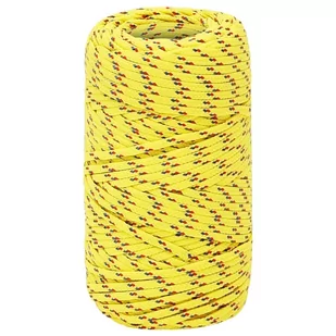 Linka żeglarska, żółta, 2 mm, 50 m, polipropylen - Żeglarstwo - miniaturka - grafika 3