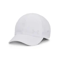 Czapki damskie - Damska Czapka z daszkiem UNDER ARMOUR W ISO-CHILL LAUNCH ADJ 1383478-100 – Biały - miniaturka - grafika 1