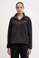 Bluzy damskie - Jack Wolfskin bluza polarowa Sumetro damska kolor czarny gładka A64110 - miniaturka - grafika 1