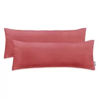 Poszewki na poduszki - Poszewka dekoracyjna AMBER kolor różowy bawełna 40x145 decoking - CHP/AMBER/OLDROSE/40x145*2 - miniaturka - grafika 1