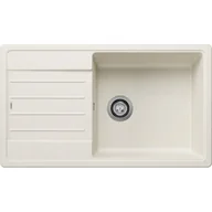 Zlewozmywaki - Zlewozmywak granitowy BLANCO Legra XL 6 S Silgranit Delikatny biały 527091 - miniaturka - grafika 1