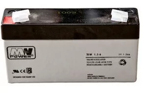 MW Power Akumulator MW 1-6 6V - 1,0Ah - Akumulatory ogólnego zastosowania - miniaturka - grafika 1