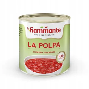 Pomidory Pelati, Krojone 2,5Kg La Fiammante - Pasztet i przetwory mięsne - miniaturka - grafika 1