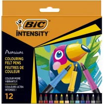 BIC Pisaki 12 kolorów Bc Intensity pudełko - Przybory szkolne - miniaturka - grafika 1