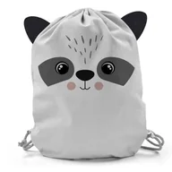 Torby szkolne - Worek - plecak dla dzieci Szop, Albero Mio - miniaturka - grafika 1