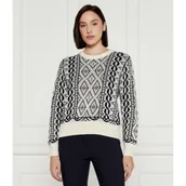 Swetry damskie - Joop! Sweter | Regular Fit | z dodatkiem wełny - miniaturka - grafika 1