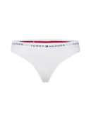 Majtki damskie - Tommy Hilfiger Stringi Kobiety Dżersej biały jednolity, S/M - miniaturka - grafika 1