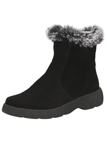 CAPRICE Damskie botki 9-25450-43, czarny Comb, 38 EU